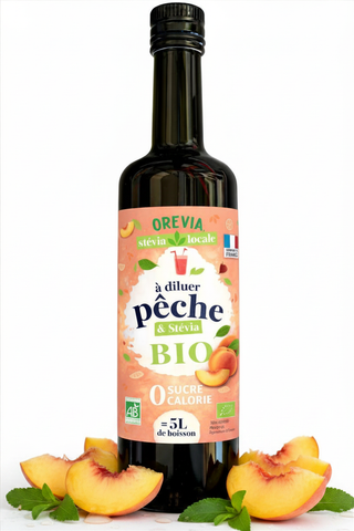 Sirop de Pêche sucré naturel 50cl