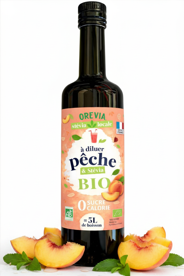 Sirop de Pêche sucré naturel 50cl